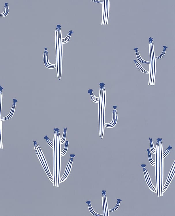SALE - Tapete Cactus Blau